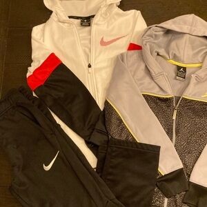All 3 for 30 Nike Zip Up and Joggers